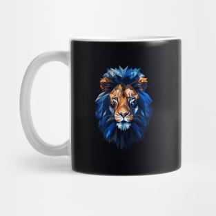 Poly Art Lion Mug